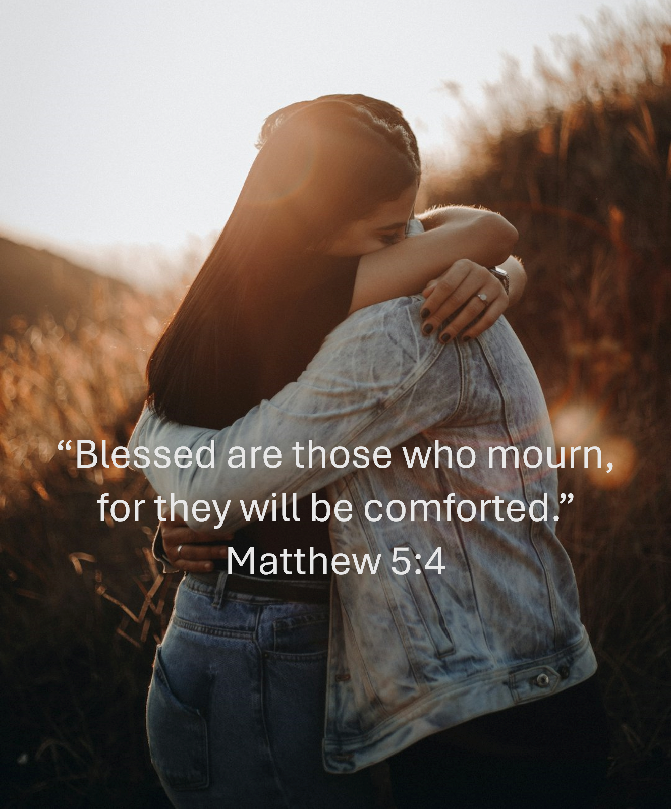 Hug with Matthew 5-4